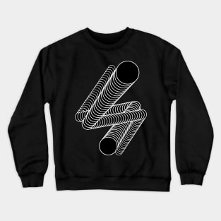 circles morphing design Crewneck Sweatshirt